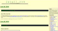 Desktop Screenshot of jaluri.com